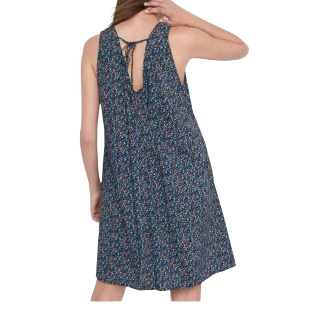 Gap Elegant Blue Sleeveless Dress - Picture 4 of 16